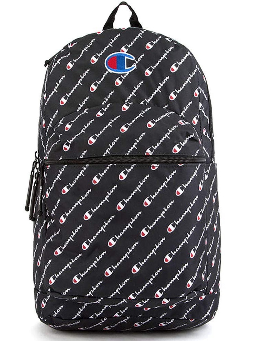 NWT Champion Black Allover Logo Backpack - unisex